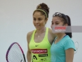 MEXICALI, BC, OCTUBRE 15. Acciones del encuentro entre Paola Longoria y Victoria Orozco en el Abierto de Racquetball Casino de Mexicali. (Foto: Armando Ruiz/Expreso Deportivo).