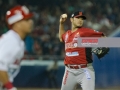 MEXICALI, BC. OCTUBRE 13. Acciones del encuentro inaugural entre Águilas de Mexicali y Venados de Mazatlan , Liga Mexicana de Pacifico, Estadio B-Air. (Foto: Armando Ruiz/Expreso Deportivo)