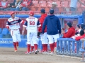 MEXICALI, BC. DICIEMBRE 06. Acciones del tercer encuentro de la serie entre Charros de Jalisco y Aguilas de Mexicali, Liga Mexicana del Pacifico, Estadio BÂ´Air. (Foto: Felipe Zavala/Expreso Deportivo)