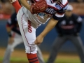 MEXICALI, BC. DICIEMBRE 23. Acciones del segundo encuentro de la serie entre Mayos de Navojoa y Aguilas de Mexicali, Liga Mexicana del Pacifico, Estadio BÂ´Air.(Foto: Felipe Zavala/Expreso Deportivo)