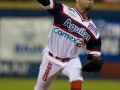 MEXICALI, BC. DICIEMBRE 23. Acciones del segundo encuentro de la serie entre Mayos de Navojoa y Aguilas de Mexicali, Liga Mexicana del Pacifico, Estadio BÂ´Air.(Foto: Felipe Zavala/Expreso Deportivo)