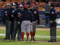 MEXICALI, BC. DICIEMBRE 25. Acciones del tercer encuentro de la serie entre Mayos de Navojoa y Aguilas de Mexicali, Liga Mexicana del Pacifico, Estadio BÂ´Air.(Foto: Felipe Zavala/Expreso Deportivo)