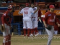 MEXICALI, BC. DICIEMBRE 25. Acciones del tercer encuentro de la serie entre Mayos de Navojoa y Aguilas de Mexicali, Liga Mexicana del Pacifico, Estadio BÂ´Air.(Foto: Felipe Zavala/Expreso Deportivo)