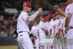 MEXICALI, BC, OCTUBRE 12. Acciones del juego inaugural entre Naranjeros de Hermosillo y Águilas de Mexicali, Liga Mexicana del Pacífico, Estadio B´A ir.(Foto: Armando Ruiz/Expreso Deportivo)