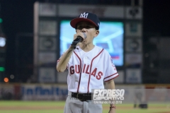 MEXICALI, BC, OCTUBRE 12. Acciones del juego inaugural entre Naranjeros de Hermosillo y Águilas de Mexicali, Liga Mexicana del Pacífico, Estadio B´A ir.(Foto: Armando Ruiz/Expreso Deportivo)