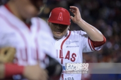 MEXICALI, BC, OCTUBRE 12. Acciones del juego inaugural entre Naranjeros de Hermosillo y Águilas de Mexicali, Liga Mexicana del Pacífico, Estadio B´A ir.(Foto: Armando Ruiz/Expreso Deportivo)