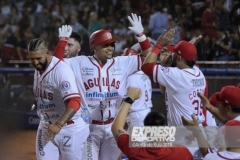 MEXICALI, BC, OCTUBRE 12. Acciones del juego inaugural entre Naranjeros de Hermosillo y Águilas de Mexicali, Liga Mexicana del Pacífico, Estadio B´A ir.(Foto: Armando Ruiz/Expreso Deportivo)