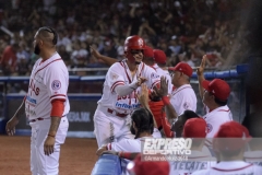 MEXICALI, BC, OCTUBRE 12. Acciones del juego inaugural entre Naranjeros de Hermosillo y Águilas de Mexicali, Liga Mexicana del Pacífico, Estadio B´A ir.(Foto: Armando Ruiz/Expreso Deportivo)