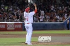 MEXICALI, BC, OCTUBRE 12. Acciones del juego inaugural entre Naranjeros de Hermosillo y Águilas de Mexicali, Liga Mexicana del Pacífico, Estadio B´A ir.(Foto: Armando Ruiz/Expreso Deportivo)