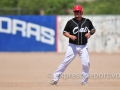 MEXICALI, BC. ABRIL 03. Acciones del encuentro entre amigos del Cuba vs Amigos del Cali, Liga Amateur de Beisbol de Mexicali.(Foto: Felipe Zavala/Expreso Deportivo)