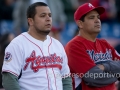 MEXICALI, BC. ENERO 01. Acciones del primer encuentro de la serie de playoffs entre Charros de Jalisco y Aguilas de Mexicali, Liga Mexicana del Pacifico, Estadio BÂ´Air.(Foto: Felipe Zavala/Expreso Deportivo)