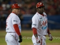 MEXICALI, BC. ENERO 01. Acciones del primer encuentro de la serie de playoffs entre Charros de Jalisco y Aguilas de Mexicali, Liga Mexicana del Pacifico, Estadio BÂ´Air.(Foto: Felipe Zavala/Expreso Deportivo)