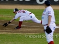 MEXICALI, BC. ENERO 01. Acciones del primer encuentro de la serie de playoffs entre Charros de Jalisco y Aguilas de Mexicali, Liga Mexicana del Pacifico, Estadio BÂ´Air.(Foto: Felipe Zavala/Expreso Deportivo)