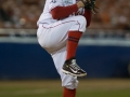 MEXICALI, BC. ENERO 02. Acciones del segundo encuentro de la serie de playoffs entre Charros de Jalisco y Aguilas de Mexicali, Liga Mexicana del Pacifico, Estadio BÂ´Air.(Foto: Felipe Zavala/Expreso Deportivo)