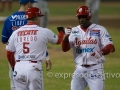 MEXICALI, BC. ENERO 02. Acciones del segundo encuentro de la serie de playoffs entre Charros de Jalisco y Aguilas de Mexicali, Liga Mexicana del Pacifico, Estadio BÂ´Air.(Foto: Felipe Zavala/Expreso Deportivo)