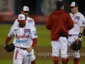 MEXICALI, BC. ENERO 02. Acciones del segundo encuentro de la serie de playoffs entre Charros de Jalisco y Aguilas de Mexicali, Liga Mexicana del Pacifico, Estadio BÂ´Air.(Foto: Felipe Zavala/Expreso Deportivo)