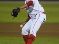 MEXICALI, BC. ENERO 02. Acciones del segundo encuentro de la serie de playoffs entre Charros de Jalisco y Aguilas de Mexicali, Liga Mexicana del Pacifico, Estadio BÂ´Air.(Foto: Felipe Zavala/Expreso Deportivo)