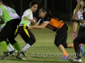 MEXICALI, BC. JUNIO 11. Acciones del encuentro semifinal entre Cimarronas Mexicali y Coyotes Mexicali, Liga Baja Flags, campo Halcon. (Foto: Felipe Zavala/Expreso Deportivo)