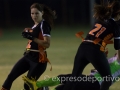 MEXICALI, BC. JUNIO 11. Acciones del encuentro semifinal entre Cimarronas Mexicali y Coyotes Mexicali, Liga Baja Flags, campo Halcon. (Foto: Felipe Zavala/Expreso Deportivo)