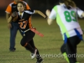 MEXICALI, BC. JUNIO 11. Acciones del encuentro semifinal entre Cimarronas Mexicali y Coyotes Mexicali, Liga Baja Flags, campo Halcon. (Foto: Felipe Zavala/Expreso Deportivo)