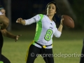 MEXICALI, BC. JUNIO 11. Acciones del encuentro semifinal entre Cimarronas Mexicali y Coyotes Mexicali, Liga Baja Flags, campo Halcon. (Foto: Felipe Zavala/Expreso Deportivo)