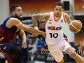 MEXICALI, BC. ENERO 04. Acciones del encuentro entre Jefes de Fuerza Lagunera y Soles de Mexicali, Liga Nacional de Baloncesto Profesional, Auditorio del Estado.(Foto: Victor Medina/Expreso Deportivo)