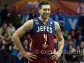 MEXICALI, BC. ENERO 04. Acciones del encuentro entre Jefes de Fuerza Lagunera y Soles de Mexicali, Liga Nacional de Baloncesto Profesional, Auditorio del Estado.(Foto: Victor Medina/Expreso Deportivo)