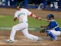 MEXICALI, BC. MARZO 18. Acciones del encuentro entre Nicaragua y Mexico, en la ronda Eliminatoria rumbo al Clasico Mundial de Beisbol, Estadio BÂ´Air.(Foto: Felipe Zavala/Expreso Deportivo)