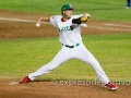 MEXICALI, BC. MARZO 18. Acciones del encuentro entre Nicaragua y Mexico, en la ronda Eliminatoria rumbo al Clasico Mundial de Beisbol, Estadio BÂ´Air.(Foto: Felipe Zavala/Expreso Deportivo)