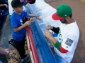 MEXICALI, BC. MARZO 20. Acciones del encuentro entre Nicaragua y Mexico, en la ronda Eliminatoria rumbo al Clasico Mundial de Beisbol, Estadio BÂ´Air.(Foto: Felipe Zavala/Expreso Deportivo)