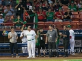 MEXICALI, BC. MARZO 20. Acciones del encuentro entre Nicaragua y Mexico, en la ronda Eliminatoria rumbo al Clasico Mundial de Beisbol, Estadio BÂ´Air.(Foto: Felipe Zavala/Expreso Deportivo)