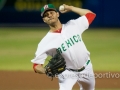 MEXICALI, BC. MARZO 20. Acciones del encuentro entre Nicaragua y Mexico, en la ronda Eliminatoria rumbo al Clasico Mundial de Beisbol, Estadio BÂ´Air.(Foto: Felipe Zavala/Expreso Deportivo)