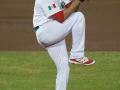 MEXICALI, BC. MARZO 20. Acciones del encuentro entre Nicaragua y Mexico, en la ronda Eliminatoria rumbo al Clasico Mundial de Beisbol, Estadio BÂ´Air.(Foto: Felipe Zavala/Expreso Deportivo)