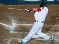 MEXICALI, BC. MARZO 20. Acciones del encuentro entre Nicaragua y Mexico, en la ronda Eliminatoria rumbo al Clasico Mundial de Beisbol, Estadio BÂ´Air.(Foto: Felipe Zavala/Expreso Deportivo)