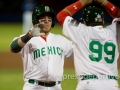 MEXICALI, BC. MARZO 20. Acciones del encuentro entre Nicaragua y Mexico, en la ronda Eliminatoria rumbo al Clasico Mundial de Beisbol, Estadio BÂ´Air.(Foto: Felipe Zavala/Expreso Deportivo)