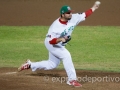 MEXICALI, BC. MARZO 20. Acciones del encuentro entre Nicaragua y Mexico, en la ronda Eliminatoria rumbo al Clasico Mundial de Beisbol, Estadio BÂ´Air.(Foto: Felipe Zavala/Expreso Deportivo)