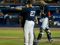 MEXICALI, BC. MARZO 19. Acciones del encuentro entre Nicaragua y Republica Checa, en la ronda Eliminatoria rumbo al Clasico Mundial de Beisbol, Estadio BÂ´Air.(Foto: Felipe Zavala/Expreso Deportivo)