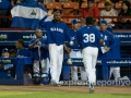 MEXICALI, BC. MARZO 19. Acciones del encuentro entre Nicaragua y Republica Checa, en la ronda Eliminatoria rumbo al Clasico Mundial de Beisbol, Estadio BÂ´Air.(Foto: Felipe Zavala/Expreso Deportivo)