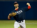 MEXICALI, BC. MARZO 19. Acciones del encuentro entre Nicaragua y Republica Checa, en la ronda Eliminatoria rumbo al Clasico Mundial de Beisbol, Estadio BÂ´Air.(Foto: Felipe Zavala/Expreso Deportivo)