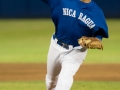 MEXICALI, BC. MARZO 19. Acciones del encuentro entre Nicaragua y Republica Checa, en la ronda Eliminatoria rumbo al Clasico Mundial de Beisbol, Estadio BÂ´Air.(Foto: Felipe Zavala/Expreso Deportivo)